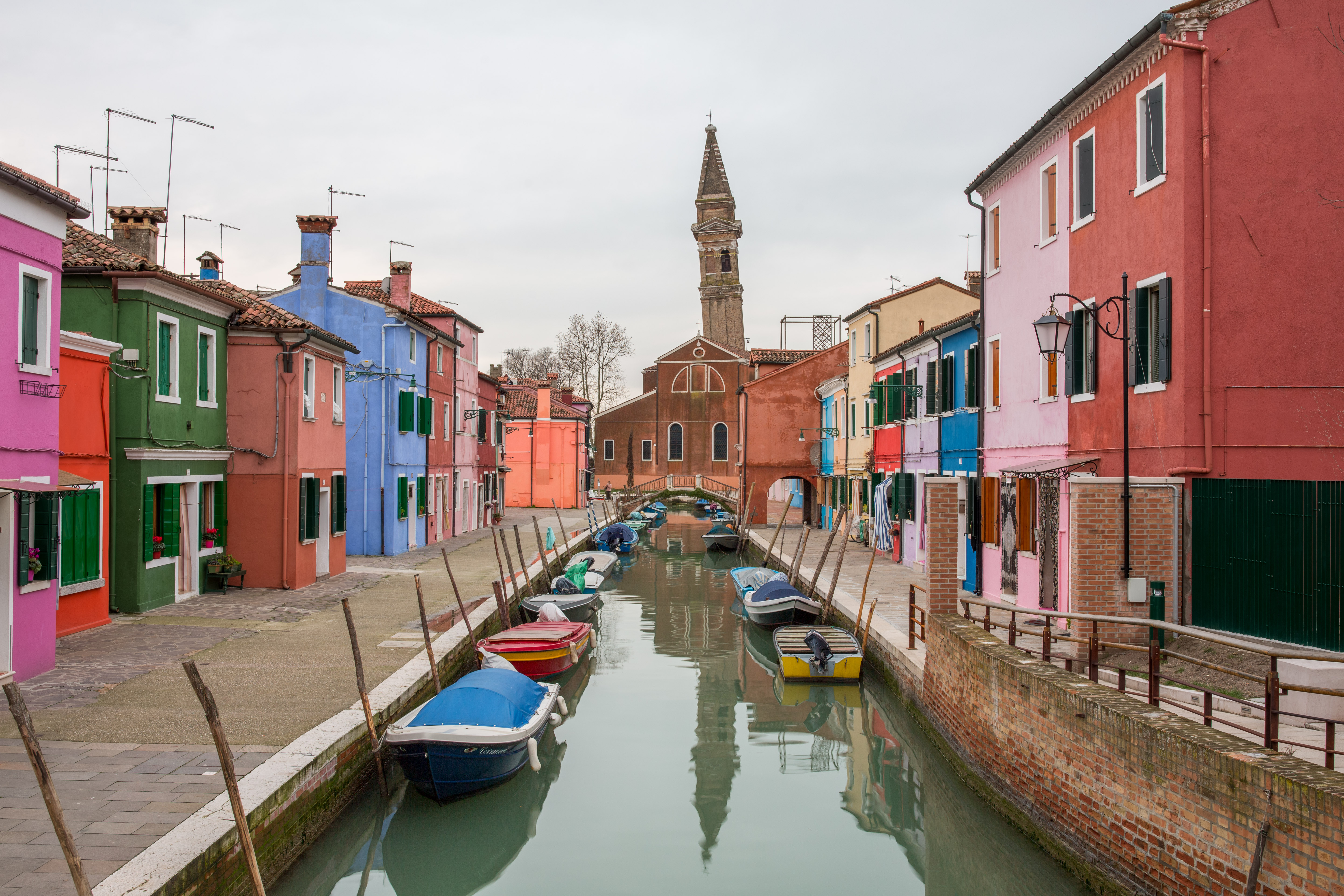 Vorher-Nacher-Vergleich "Campanile von San Martino"